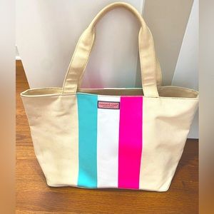 VINEYARD VINES Tri-Stripe Caicos Tote Bag